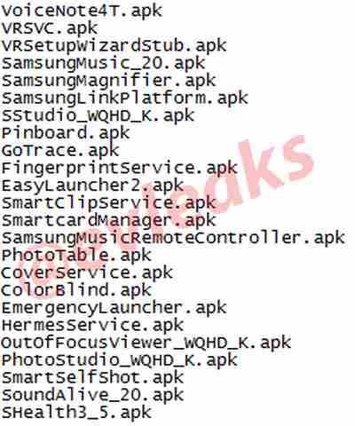 Samsung Galaxy Note 4 la lista APK conferma display QHD e scanner impronte digitali
