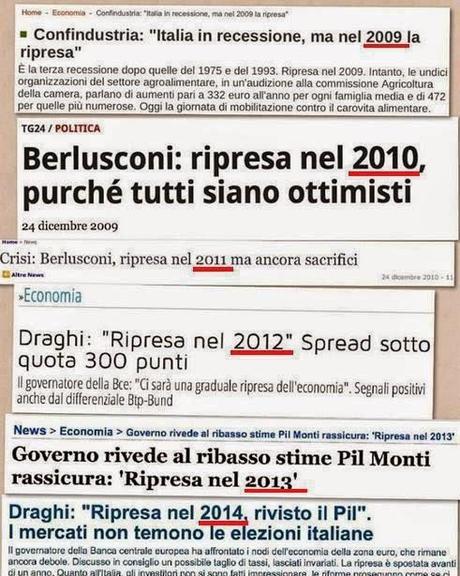 Le previsioni di Bankitalia sul PIL 2014 si avvicinano (finalmente) a quelle di noi blogger indipendenti...