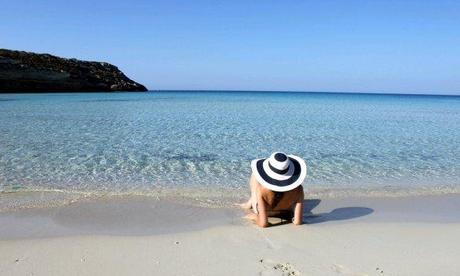 Isola dei conigli, Lampedusa-foto dal web-