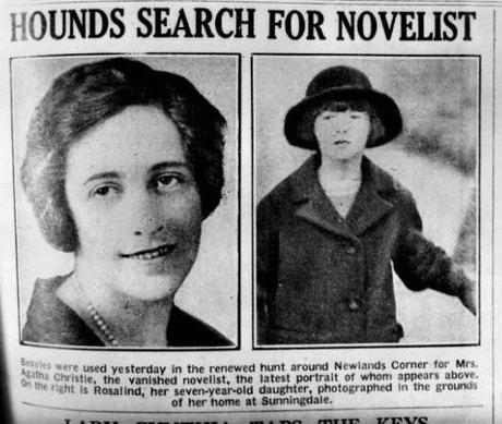 Agatha Christie scomparve in un burrone: spunta il romanzo edito da Perrone