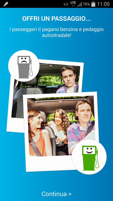 BlaBlaCar: trovare e offrire passaggi in auto