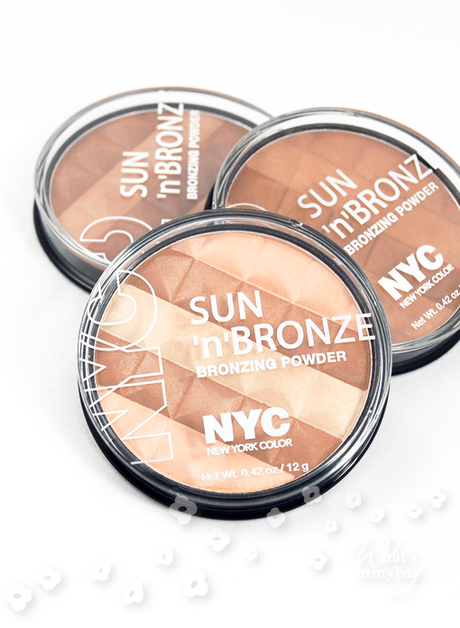 A close up on make up n°242: NYC, Sun'n'Bronze Bronzing Powder n°706, 707, 709