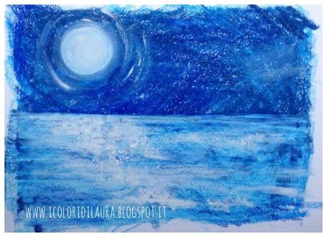 Come dipingere la luna sul mare...tutorial