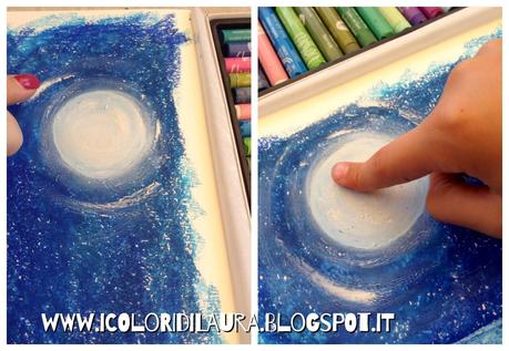 Come dipingere la luna sul mare...tutorial