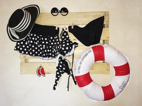 Smilingischic, Let's Go to the beach, pin up  beach wear,  