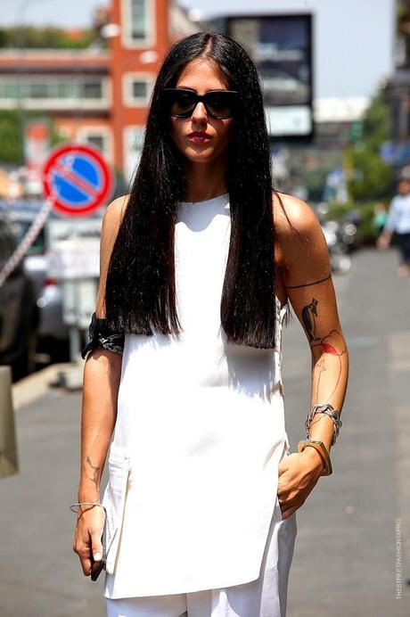 In the Street...Attached Bandana and Foulard