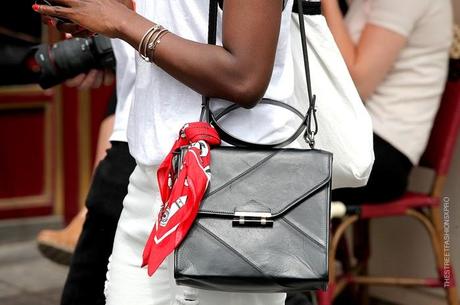 In the Street...Attached Bandana and Foulard