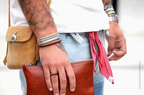 In the Street...Attached Bandana and Foulard