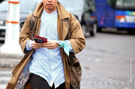 In the Street...Attached Bandana and Foulard