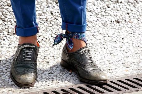 In the Street...Attached Bandana and Foulard