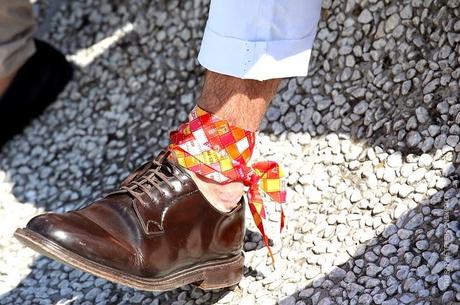 In the Street...Attached Bandana and Foulard