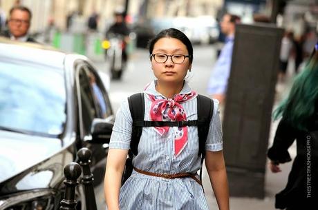 In the Street...Attached Bandana and Foulard