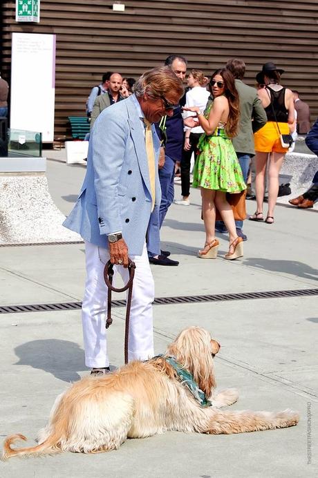 In the Street...Attached Bandana and Foulard