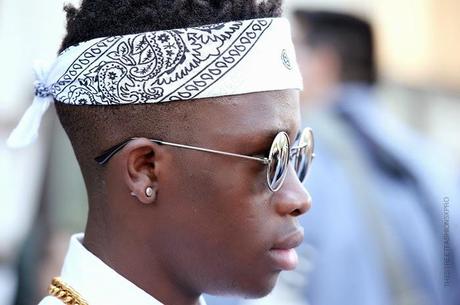 In the Street...Attached Bandana and Foulard