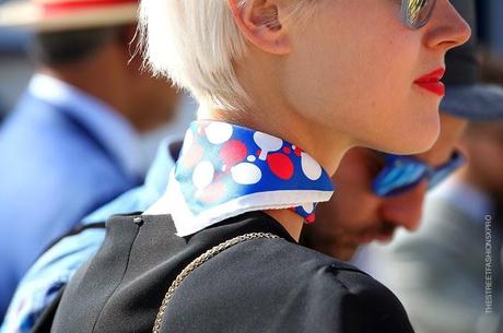 In the Street...Attached Bandana and Foulard