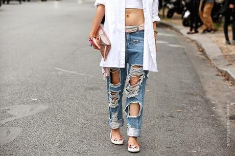 In the Street...Attached Bandana and Foulard