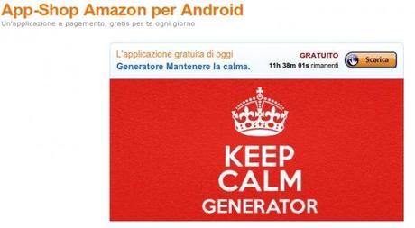 Amazon.it App Shop per Android i migliori giochi e applicazioni per Kindle Fire e dispositivi Android3 600x331 Keep Calm Generator Pro gratis su App Shop applicazioni  App Shop amazon app shop 