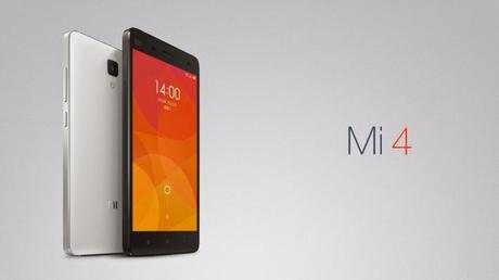 Xiaomi Mi 4 è ufficiale