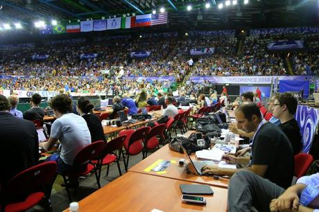 l'ItalVolley al Mandela Forum