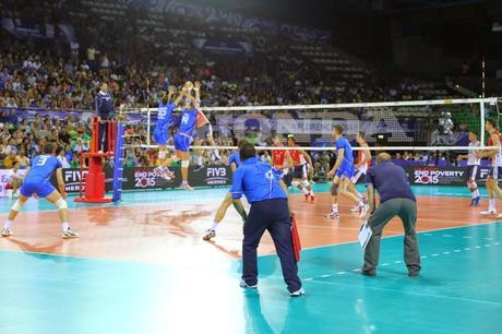 l'ItalVolley al Mandela Forum