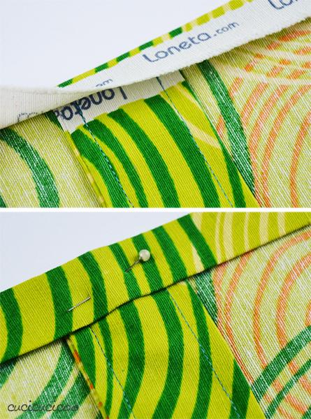 Sew your own Beach Umbrella Carry Bag: a free sewing tutorial
