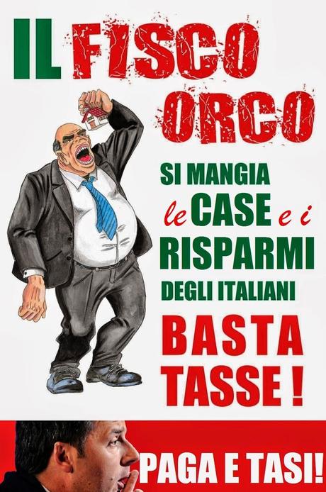 Governo Renzi: zero crescita e nuove tasse!