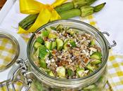 Farro alle zucchine mandorle