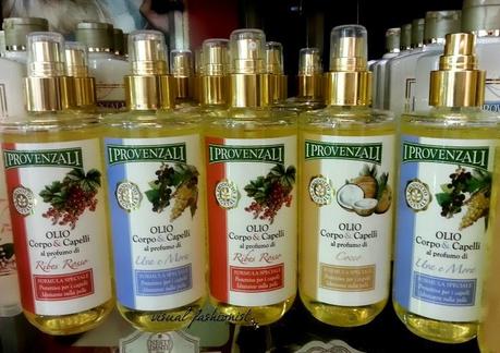 I Provenzali olio corpo e capelli al muschio: ottimo! La mia review