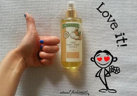 I Provenzali olio corpo e capelli al muschio: ottimo! La mia review