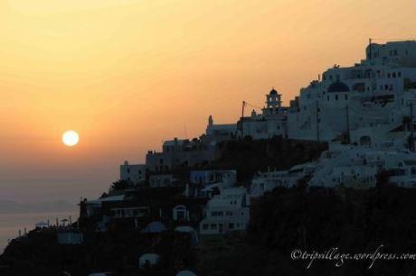 Sunset in Santorini - jul.2014