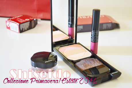 Shiseido, Selezione Prodotti Collezione Primavera/Estate 2014 - Review and swatches