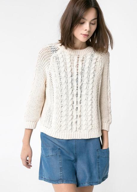 Ho voglia di… maglioncini! Mango, saldi stagione estiva 2014