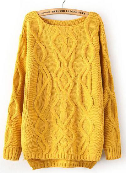pullover-yellow