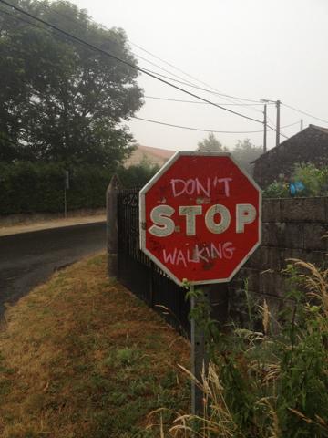 Non smettere di camminare