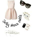 Scarpe Jelly con platform outfit