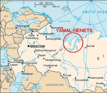La penisola di Yamal in Siberia