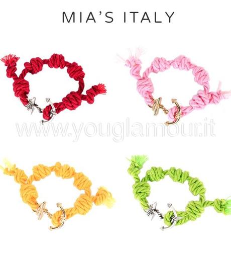 Bracciali Mia's Italy per l'estate 2014