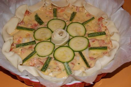 Torta salata di mare