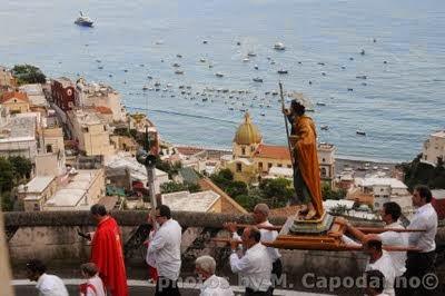 San Giacomo festeggiato a POSITANO