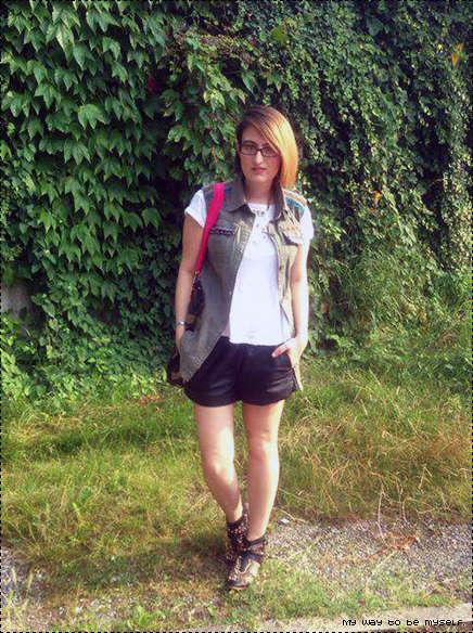 #ootd: Military mood it’s SOGLAMOUR (Borsa militare e un po’ di fortuna ;) )