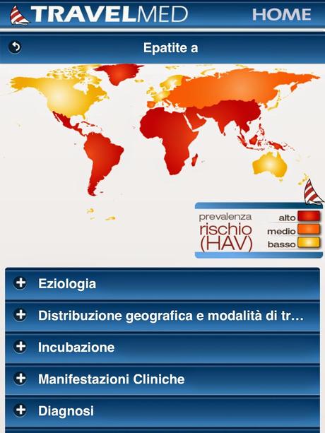 Travel med: un' app utile per preparare i viaggi.