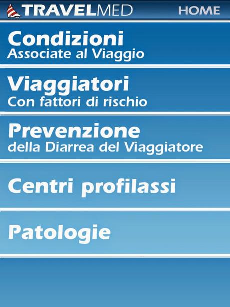 Travel med: un' app utile per preparare i viaggi.