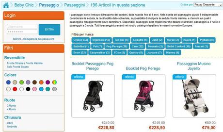 babychicstore.it il miglior sito per lo shopping di prodotti per l'infanzia e giocattoli