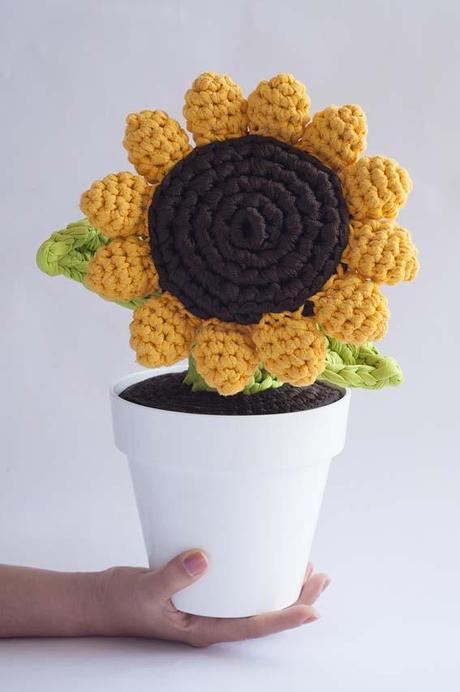 Mary D - girasole amigurumi