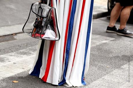 In the Street...Vive la france...Flag of French inspiration