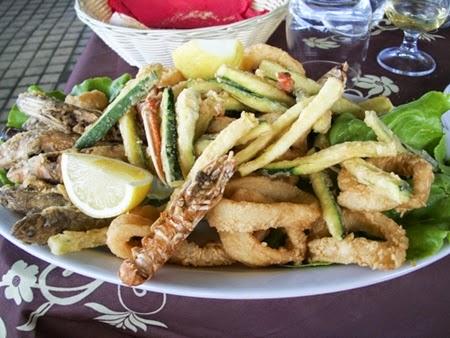 Cena di pesce a San Carlo Canavese