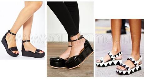 Sandali flatform: la mezza misura che fa tendenza