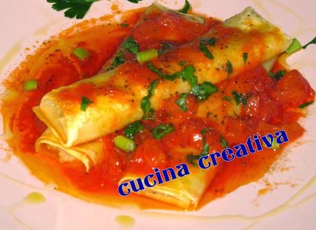 Cannelloni ripieni di Baccalà