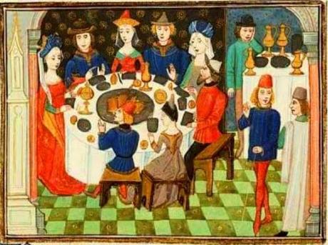 Cibo e accoglienza in epoca medievale