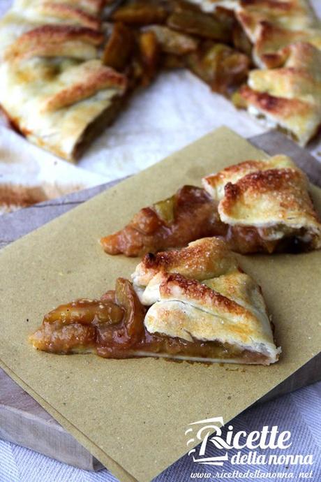 Ricetta torta sfogliata di prugne